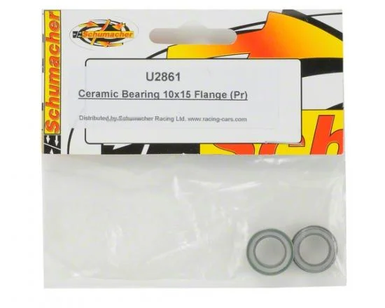 Ceramic Bearing - 10x15x4 Flanged (2) — image 3 of 3