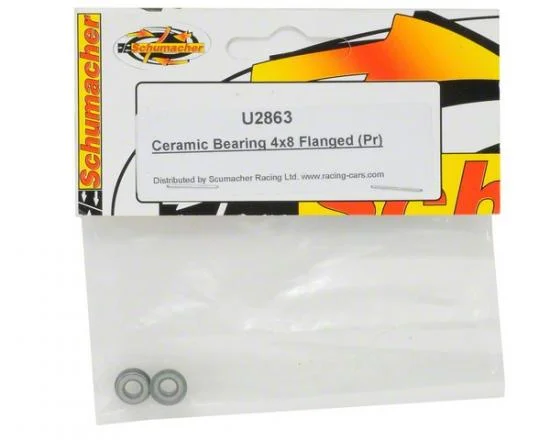 Ceramic Bearing - 4x8x3 Flanged (2) — image 3 of 3