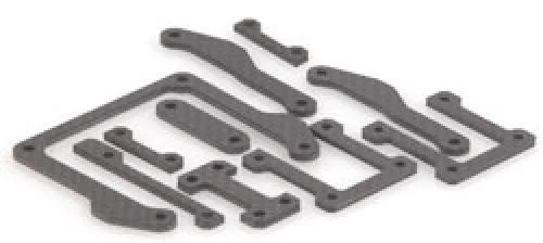 Carbon Fibre Risers & Spacers Set - Mi2 E.C. &mdash; image 2 of 2