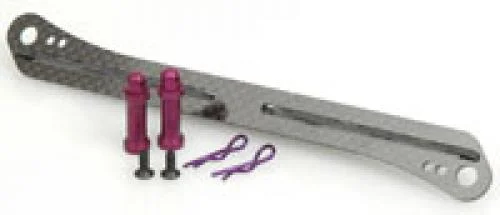 Carbon Fibre Battery Strap & Alloy Posts; 4200 — image 2 of 2
