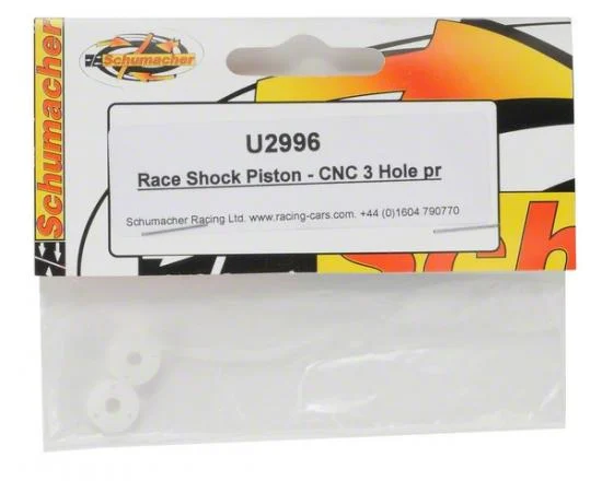 Race Shock Piston - Trg 3 Hole (kit std) (2) &mdash; image 3 of 3