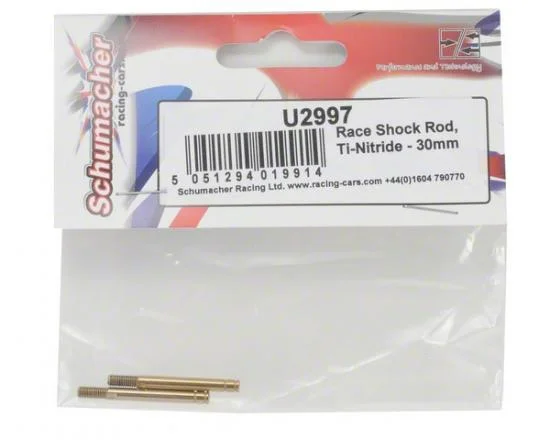 Race Shock Rod; Ti-Nitride - 30mm (2) &mdash; image 3 of 3