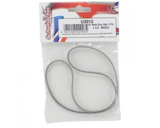 Front Belt; Grey Stock 171t x 3.6mm — image 3 of 3