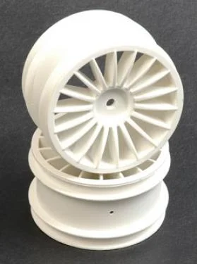 Wheel; Rear - White 18 Spoke - GTR (2) — image 2 of 2