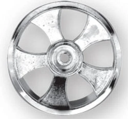 Wheel; Chrome 5 Spoke - Rascal (2) &mdash; image 2 of 2