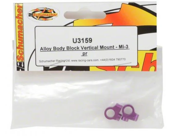 Alloy Body Post Block; Vertical Mount - Mi-3 (2) — image 3 of 3