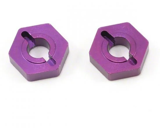 Purple Alloy Wheel Hex; Grooveless (2) &mdash; image 2 of 3