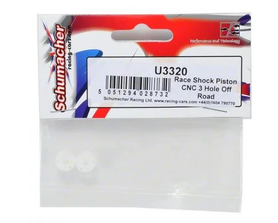 Race Shock Piston; CNC 3 Hole Off Road — image 3 of 3