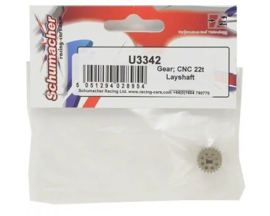 Gear; CNC 22t Layshaft — image 3 of 3