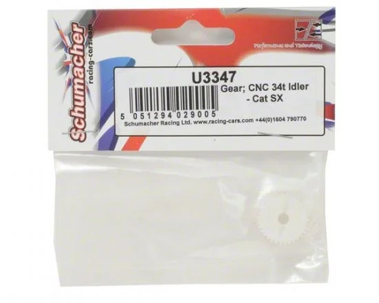 Gear; CNC 34t Idler - Cat SX &mdash; image 3 of 3