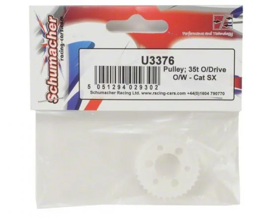 Pulley; 35T Overdrive One Way - Cat SX — image 3 of 3