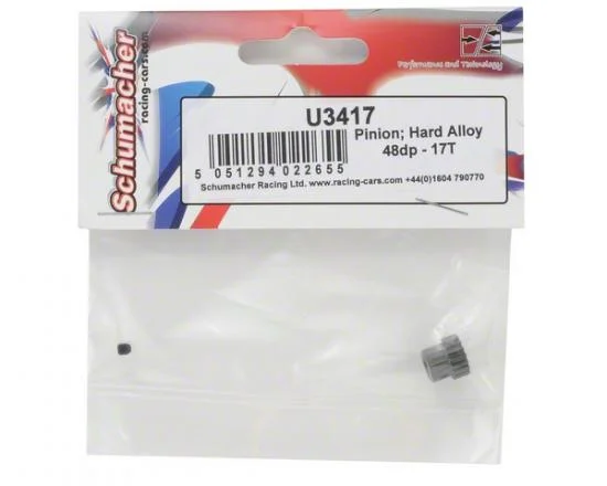 Schumacher Hard Alloy 48DP Pinion - 17T &mdash; image 3 of 3