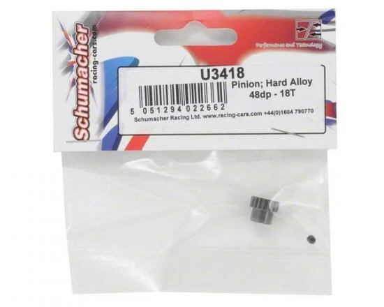 Schumacher Hard Alloy 48DP Pinion - 18T &mdash; image 3 of 3