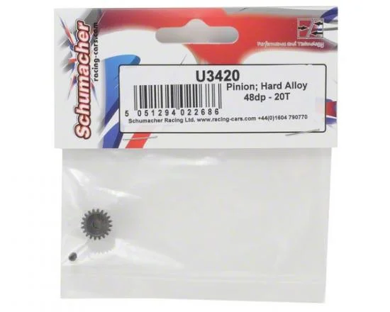 Schumacher Hard Alloy 48DP Pinion - 20T — image 3 of 3
