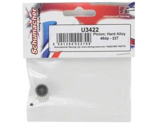 Schumacher Hard Alloy 48DP Pinion - 22T — image 3 of 3
