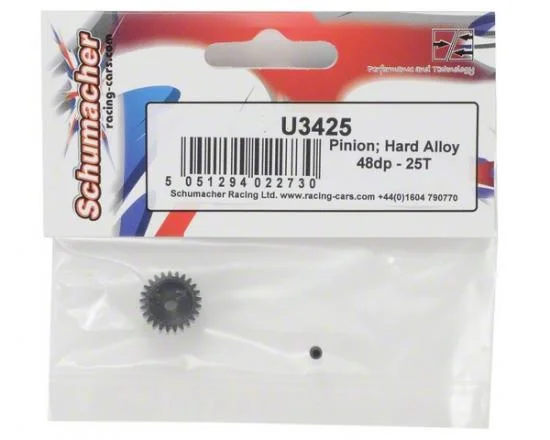 Schumacher Hard Alloy 48DP Pinion - 25T &mdash; image 3 of 3