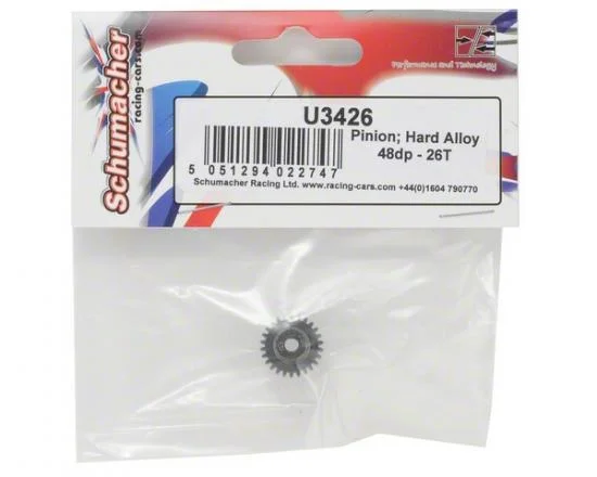 Schumacher Hard Alloy 48DP Pinion - 26T — image 3 of 3