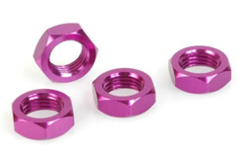 Wheel Nut; 1:8 Purple Alloy (2) &mdash; image 2 of 2