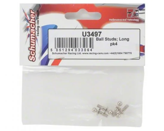Ball Studs; Long - (4) — image 3 of 3