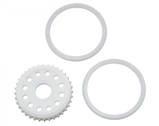 CNC Diff Pulley & Fences; 36T - Mi4 — image 1 of 3