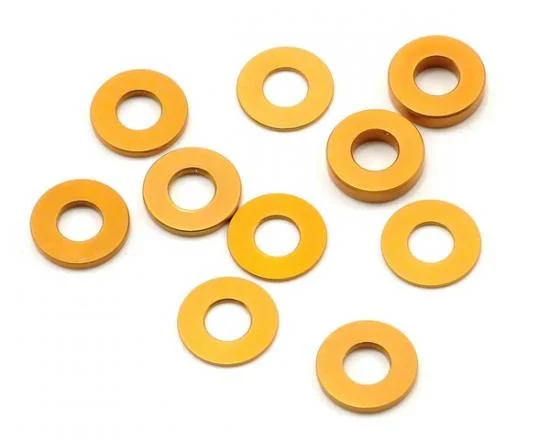 Alloy Spacers M4x9mm 0.5;1;2mm (10) — image 2 of 3