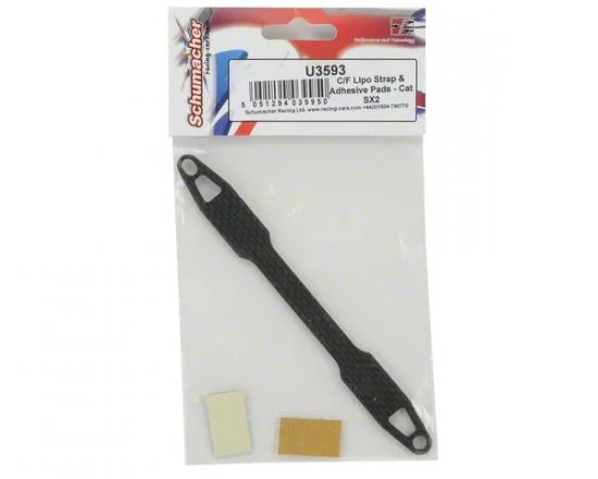 CF LiPo Strap & Adhesive Pads - Cat SX2 &mdash; image 3 of 3