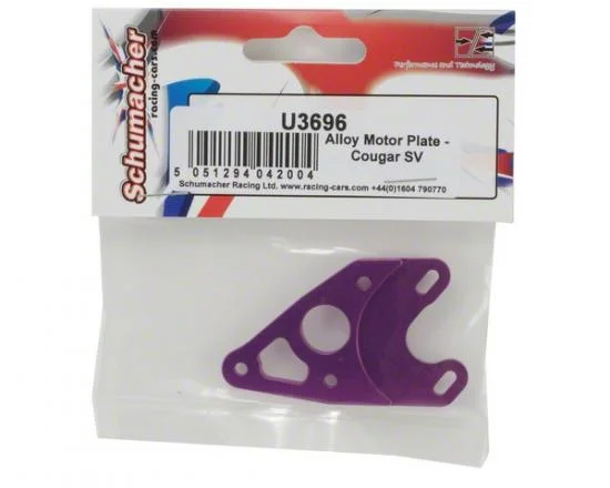 Alloy Motor Plate - Cougar SV — image 3 of 3