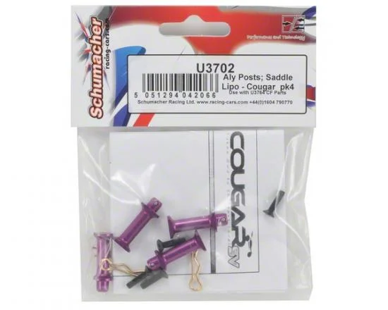 Alloy Posts; Saddle LiPo - Cougar SV (4) &mdash; image 3 of 3