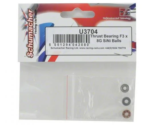 Thrust Bearing F3x8G SiNi Balls — image 3 of 3