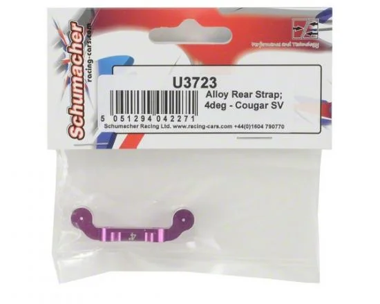 Alloy Rear Strap; 4 deg - Cougar SV — image 3 of 3