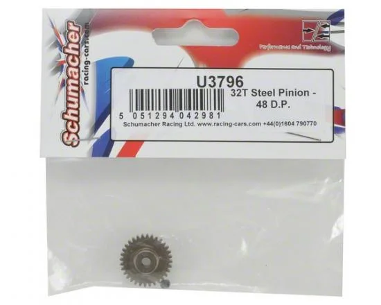 Schumacher Steel 48DP Pinion - 32T — image 3 of 3