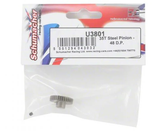 Schumacher Steel 48DP Pinion - 35T &mdash; image 3 of 3