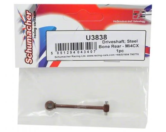 Driveshaft; Steel Bone Rear - Mi4CX 1pc — image 3 of 3