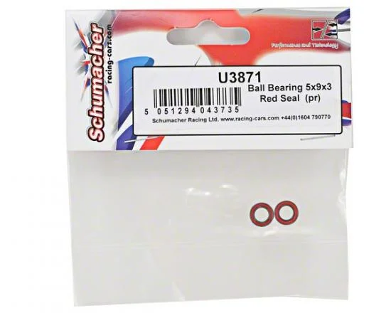 Ball Bearing 5x9x3 Red Seal (2) &mdash; image 3 of 3