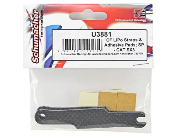 CF LiPo Straps & Adhesive Pads; SP - CAT SX3 — image 3 of 3