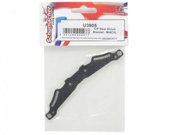 Carbon Fibre Rear Shock Bracket - Mi4CXL — image 3 of 3