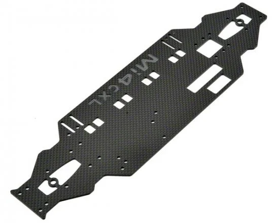 Carbon Fibre Chassis 2.00mm Soft Weave - Mi4CXL (Kit) — image 2 of 3
