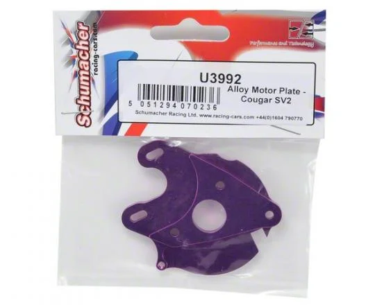 Alloy Motor Plate - Cougar SV2 &mdash; image 3 of 3