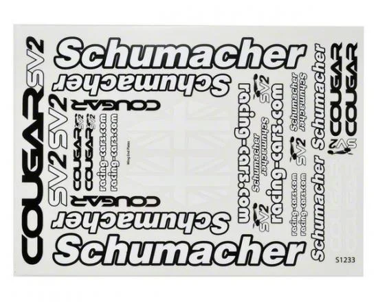 Decal sheet - Cougar SV2 (2) — image 2 of 3