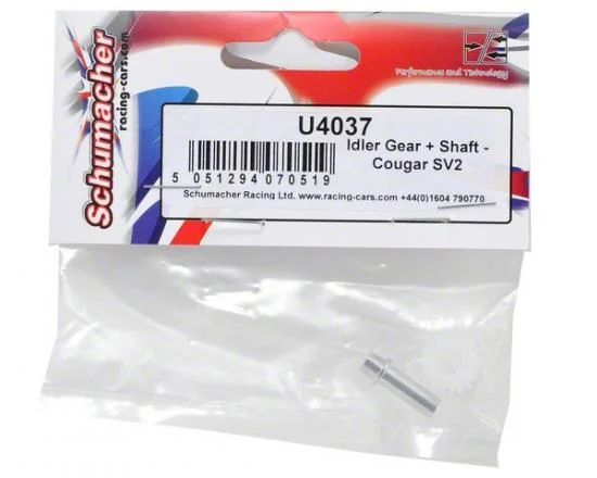 Idler Gear + Shaft - Cougar SV2 — image 3 of 3
