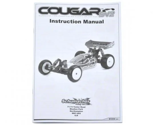 Instr Manual - Cougar SV2 &mdash; image 2 of 3