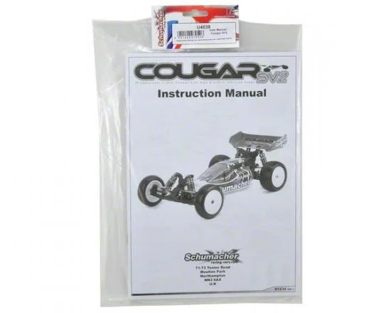 Instr Manual - Cougar SV2 &mdash; image 3 of 3