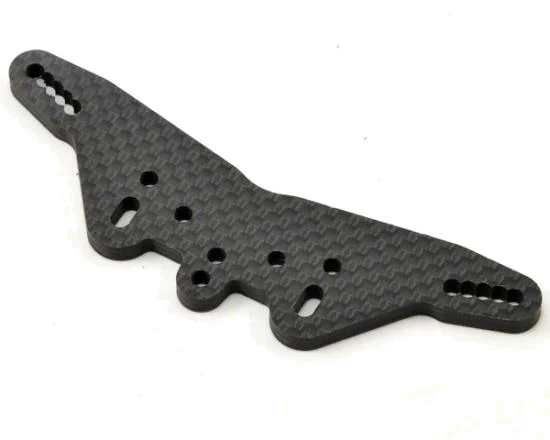 Carbon Fibre Shock Mount Rear 4mm - Cougar SVR — image 2 of 3