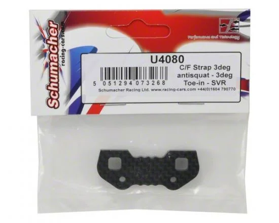 Carbon Fibre Strap 3deg antisquat - 3deg Toe-in - SVR — image 3 of 3