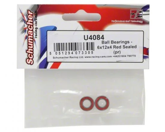 Ball Bearings - 6x12x4 Red Sealed (2) &mdash; image 3 of 3
