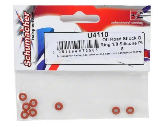 Off Road Shock O Ring 1:8 Silicone (8) — image 3 of 3