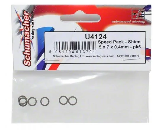 Speed Pack - Shims 5 x 7 x 0.4mm - (6) — image 3 of 3