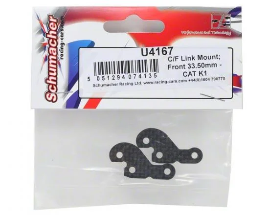 Carbon Fibre Link Mount; Front 33.50mm - CAT K1 — image 2 of 2