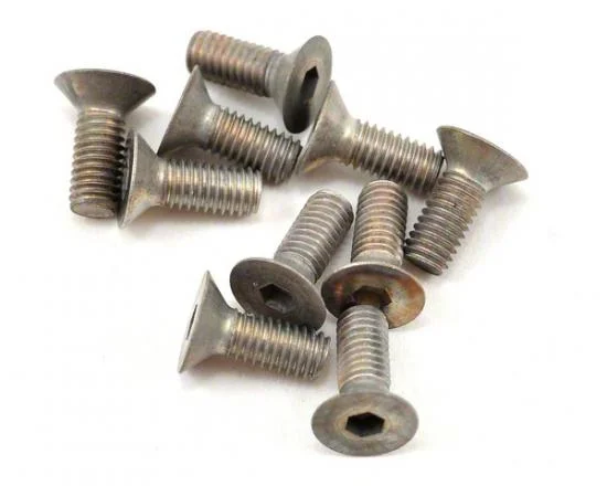 M3 x 8mm Alloy Countersunk Screws (10) — image 2 of 3