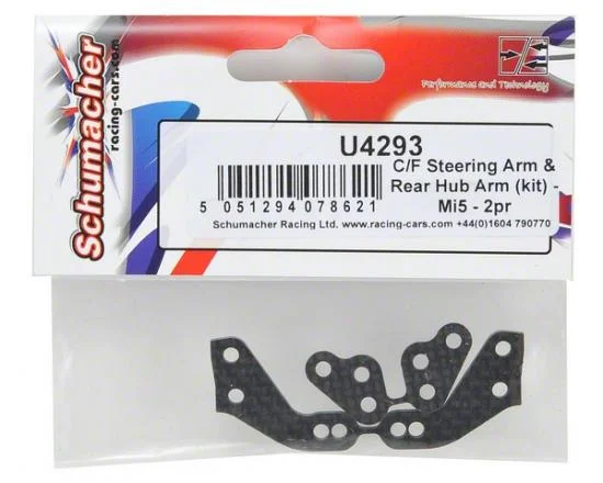Carbon Fibre Steering Arm & Rear Hub Arm (kit) - Mi5 - 2pr — image 3 of 3